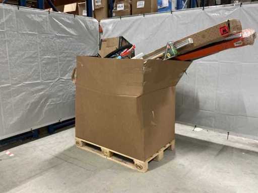 Marchandises de retour de palettes