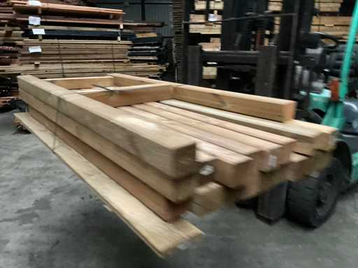 Grenen tuinpaal geïmpregneerd - 180x8,8x8,8 cm (18x)