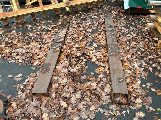 Cuillères rallongeantes pour chariot élévateur