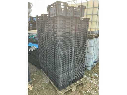 Palé de cajas de plástico