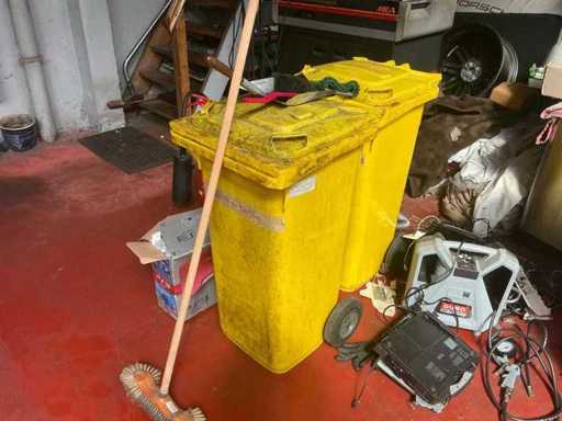 Contenant de déchets plastiques (2x)