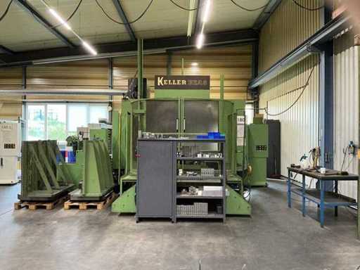 1988 HELLER BEA 3 Centru orizontal de prelucrare CNC cu 4 axe