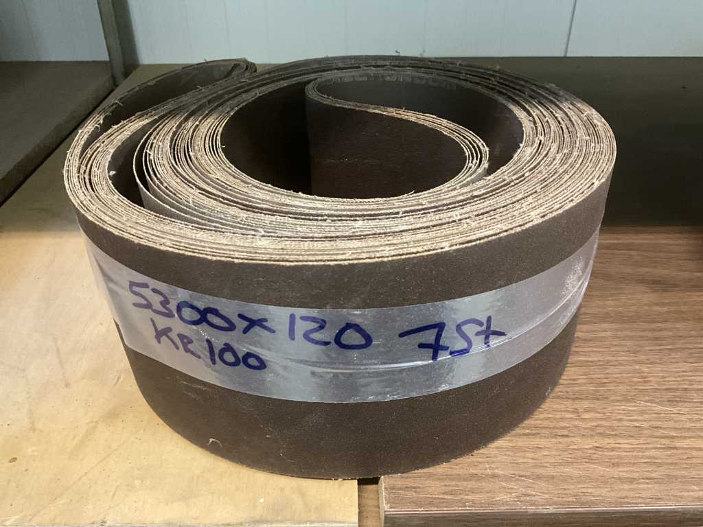 Bande abrasive Carborundum Grit 100 120x5300 (7x)