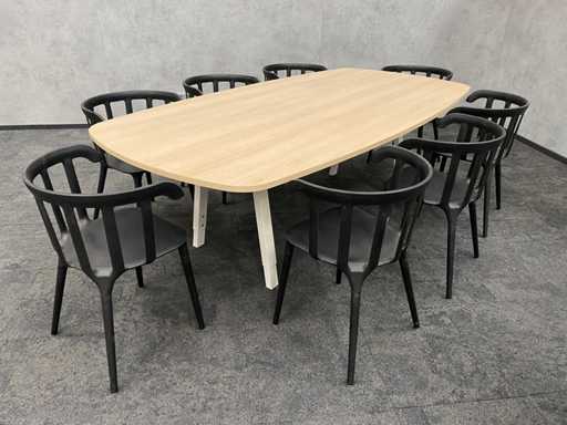 Vitra Joyn - Set de conferin?e de design pentru 8 persoane 240x120