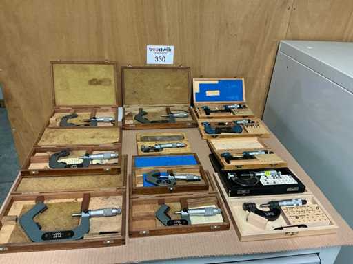 Tesa and Mahr Thread Micrometer Range