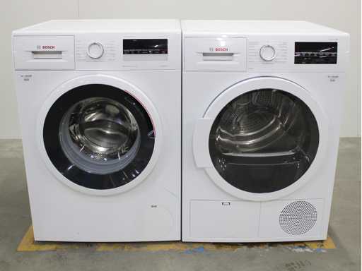 Seria Bosch|4 pralka VarioPerfect EcoSilence Drive i seria Bosch|6 suszarka bębnowa