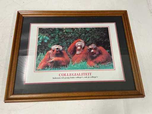 Wanddecoratie/schilderij