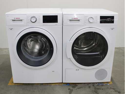 Seria Bosch|6 pralka i-Dos EcoSilence Drive i seria Bosch|6 suszarka bębnowa