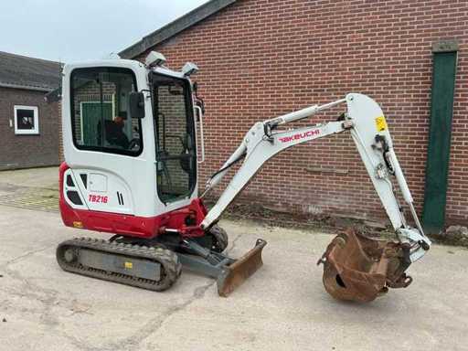 2020 Takeuchi TB126 Mini-Bagger
