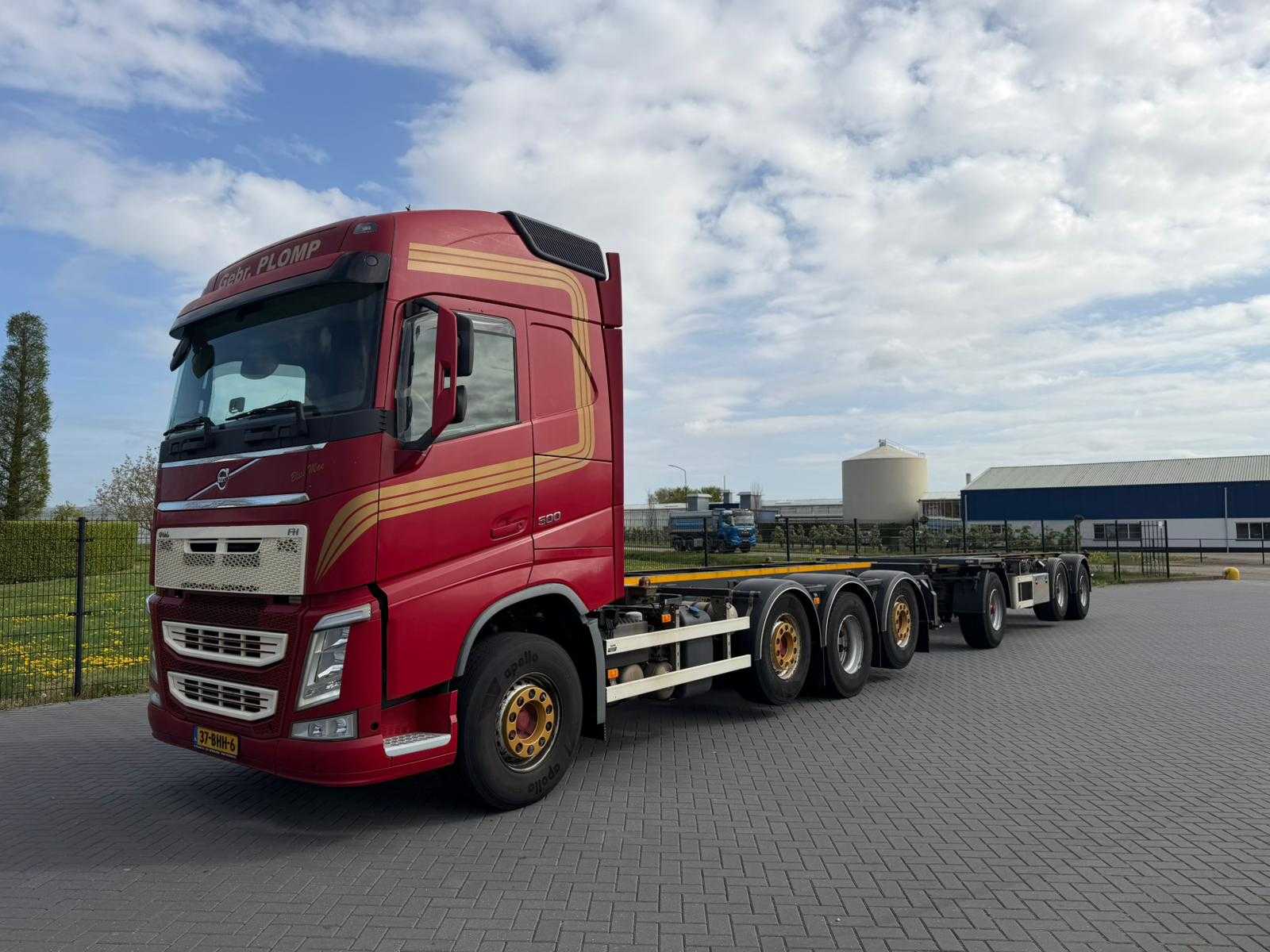 Volvo – FH 13.500 – Combi – Truck 2016 – Leer – + Pacton trailer 2011 –