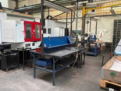 Metalen Werktafel 2 zijdig