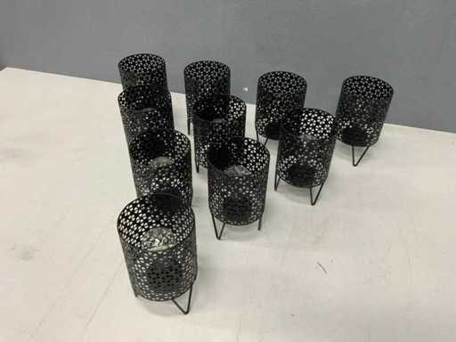 Led Light Black Dot - Lămpi de masă (10x)