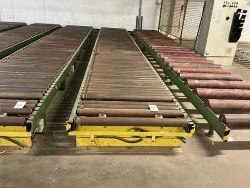 Rollenbahn, angetrieben