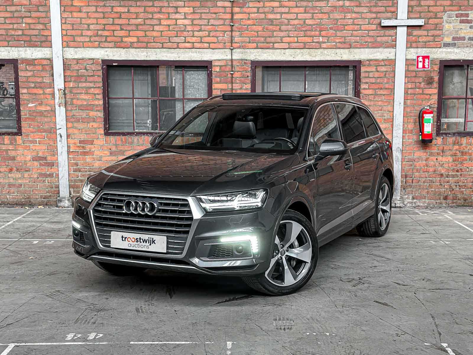 Audi Q7 3.0 TDI V6 e-tron Quattro Sport 373pk 2016 S-Line (Origineel-NL), KT-961-N