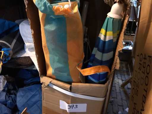 Parasol en windscherm