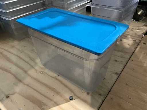 Carlisle - GN 1/3-200 - Plastik-Gastronorm-Tablett mit Deckel (12x)