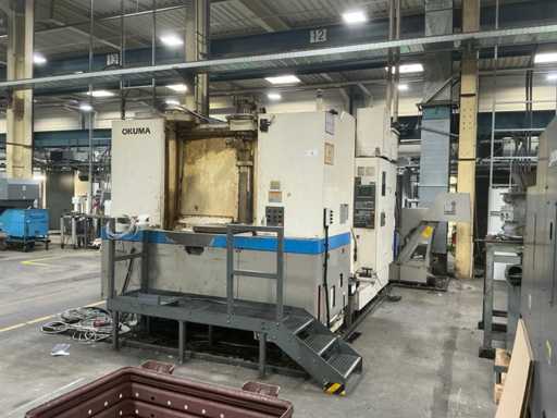 OKUMA - MA-60HB - CNC 4-axis horizontal machining center