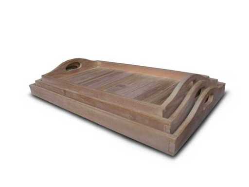 Goldstar - rechthoekig - Ste van 3 trays - Gastronorm tray