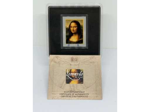 1/500 oz 999 Fijn Goud Leonardo Da Vinci