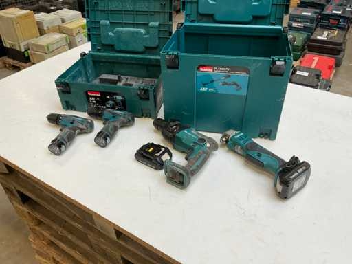 Makita Batteriewerkzeuge (4x)