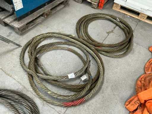 Boucle de levage en acier (2x)