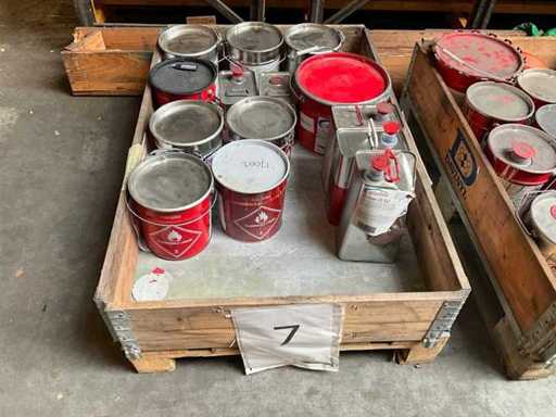 Partia farby przemysłowej Cabothane