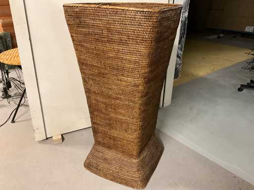 Pot de plante en osier