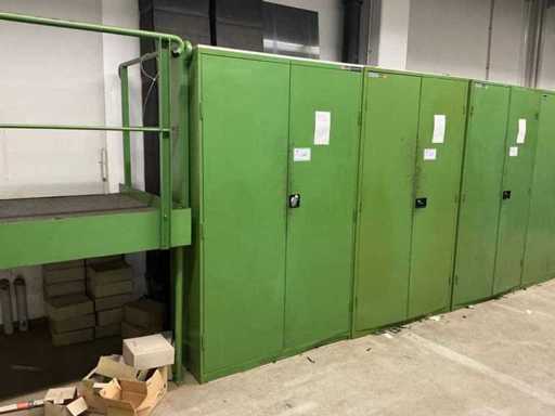 HAHN+KOLB Armario de herramientas con contenido