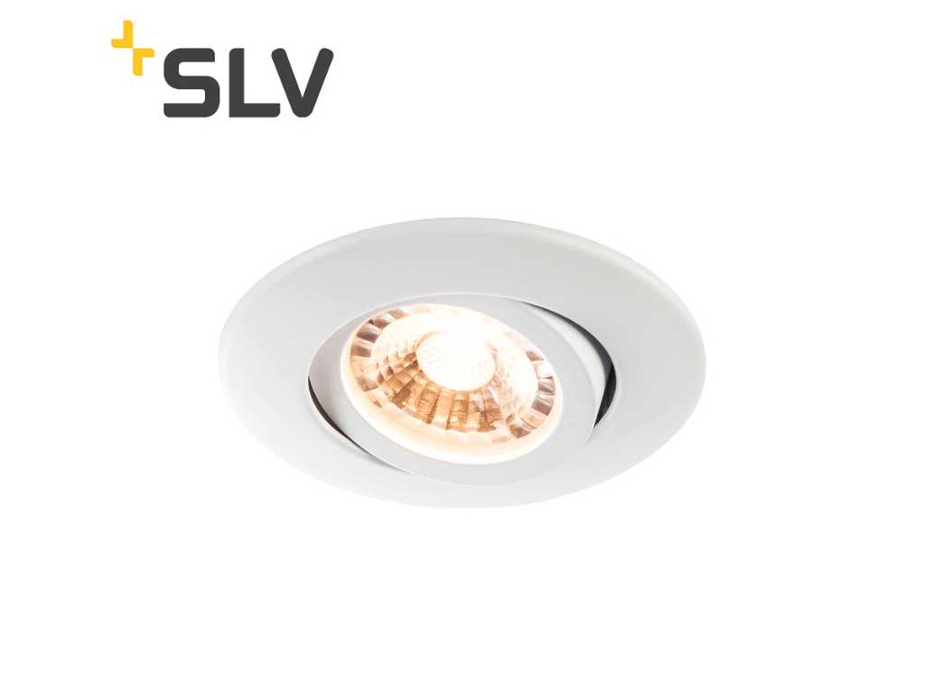24 x SLV Easy Install Slim Led recessed spotlights white