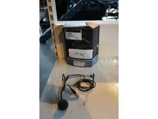 AKG C520L CONDENSATOR HEADSET MIC WITH 3-PIN TQG PLUG