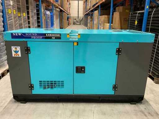 2023 Kawakenki KK70-III-SSS Cichy generator diesla 70kva