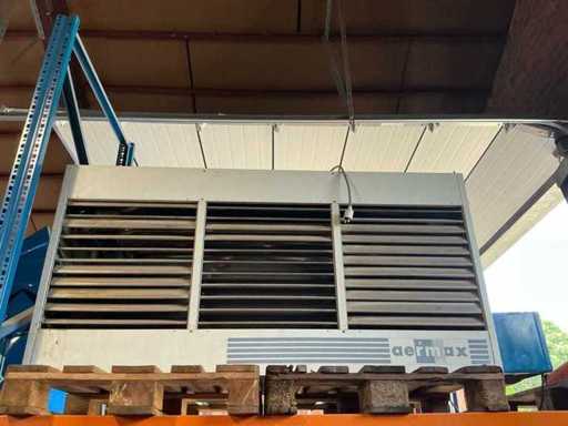 Impianto di riscaldamento industriale Aermax NL100 B23 9500 m3/h