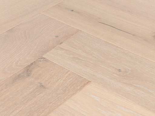 33 m2 Parket eiken visgraat mutliplank - 750 x 130 x 14 mm