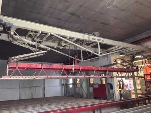 KVM Overhead pick and place crane (C)