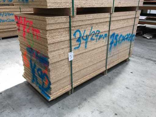 Fogli OSB 27mm 750x2000mm (34x)
