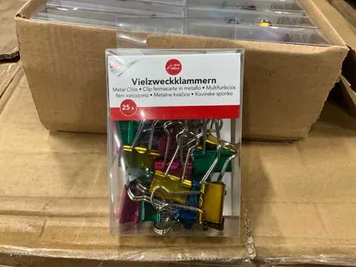 Partij metalen clips