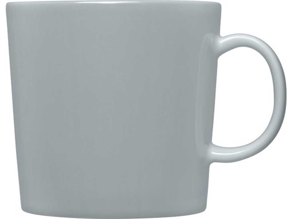 Iitala Mug Teema Mug High - 0.4 l - Pearl grey (4x)