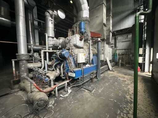 Man Industrial Turbine + Getriebe + Lichtmaschine