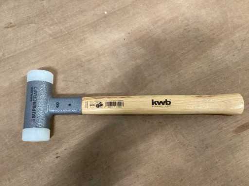 Martello di plastica con manico di legno (15x)