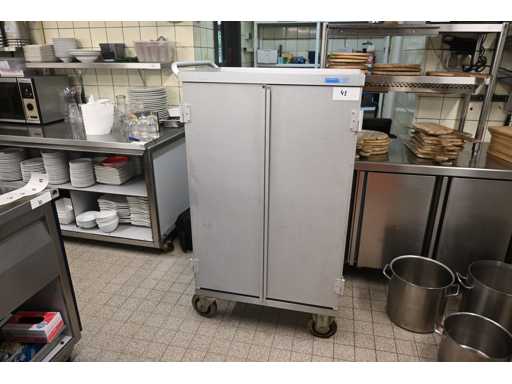 Brands 2 x 10 1/1 G.N. Aluminium Wagen