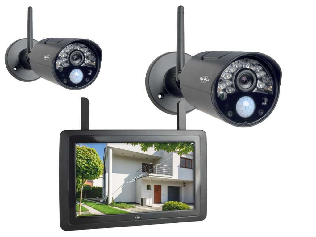 Elro - CZ30RIPS - kabellose HD-Überwachungskamera