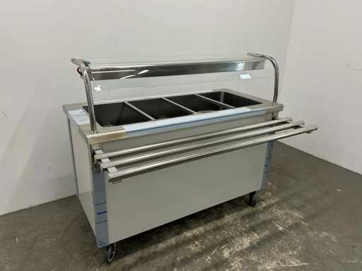 Emainox - R15 - Bain-mariewagen met warmtebrug