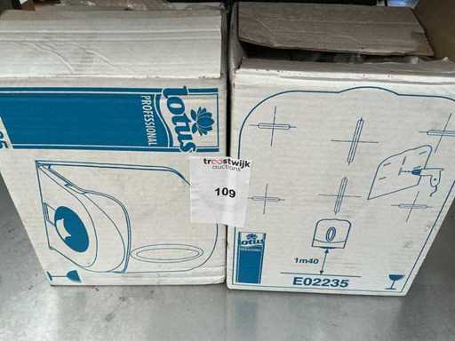 Lotus E02235 Professioneller Papierhalter (2x)