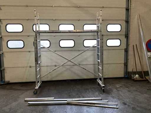 Impalcatura della stanza 225x75cm estesibile, mobile