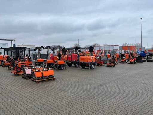 Boels Rental construction machines, aerial work platforms and tools