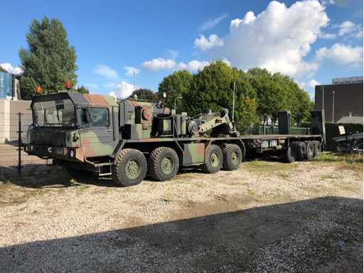 Faun SLT50-3 Army truck combination
