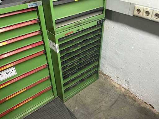 Armoire à outils HAHN+KOLB avec contenu