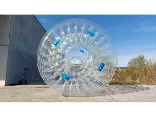 Spaßige Wasserrolle