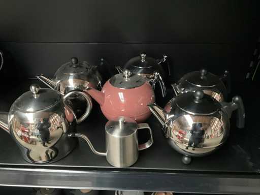 Bredemeijer Różne imbryki ze stali nierdzewnej (7x)