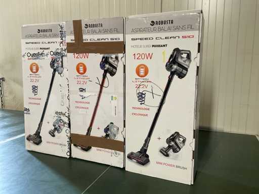 Robusta speed clean S10 Steelstofzuiger (3x)